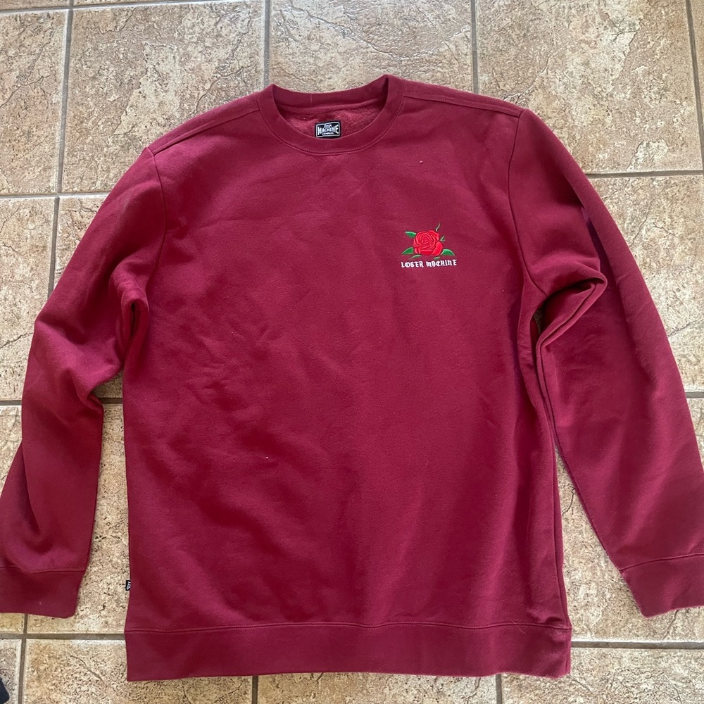 Men's Red Sweater